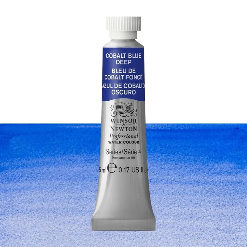 Tinta Aquarela Profissional Winsor & Newton 5ml S4 S4 180 Cobalt Blue Deep