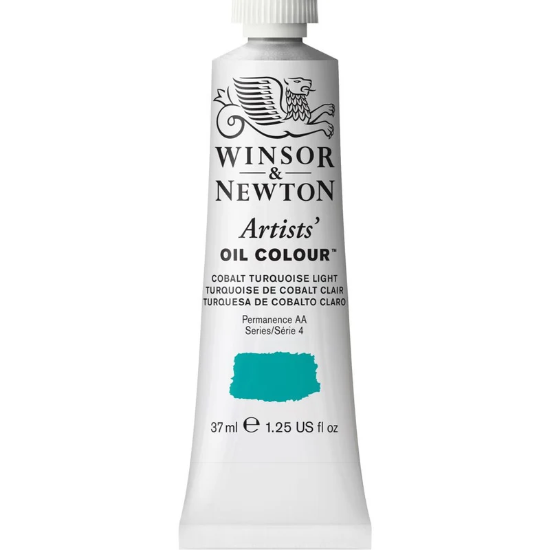 Tinta Óleo Artist 37ml Winsor & Newton S4 191 Cobalt Turquoise Light