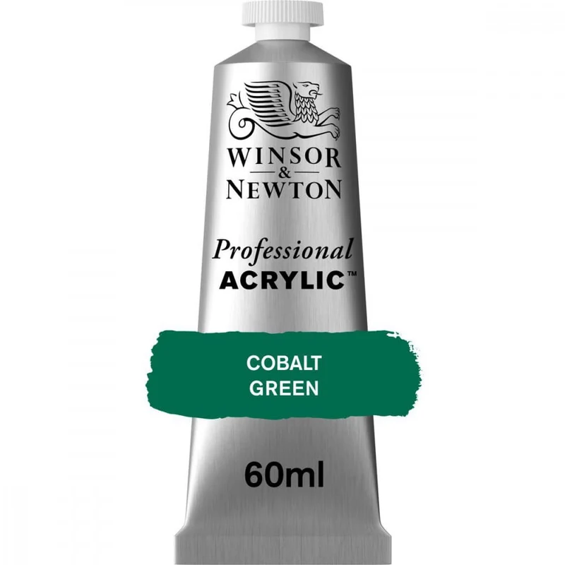 Tinta Acrílica Professional Winsor & Newton 60ml S4 184 Cobalt Green