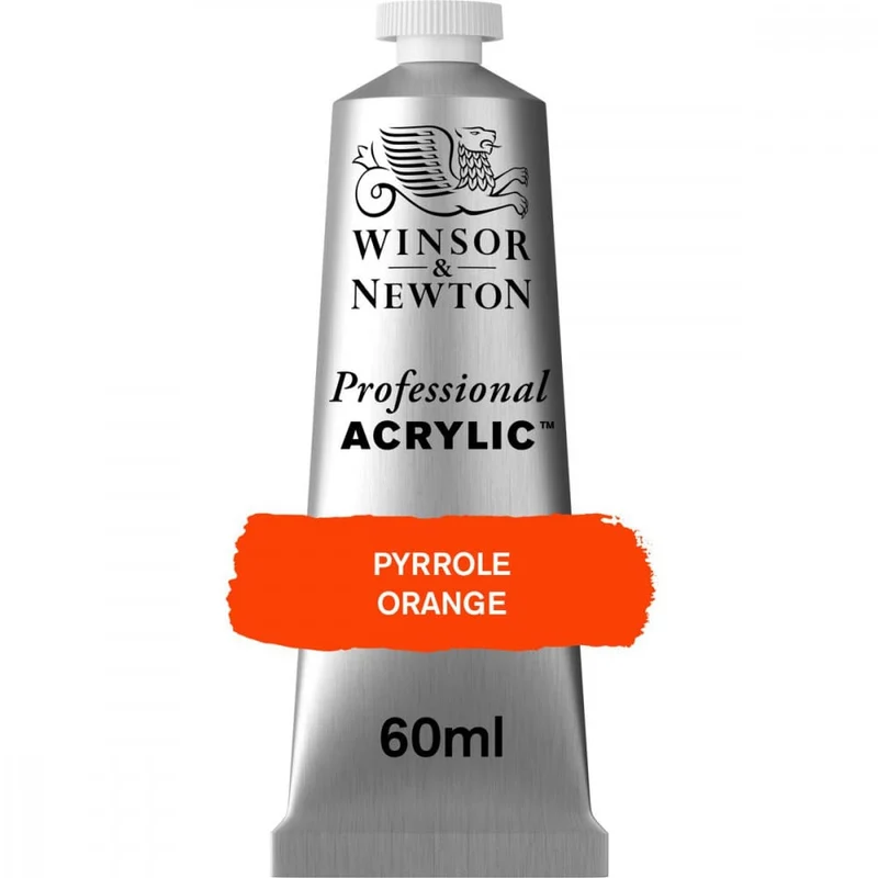 Tinta Acrílica Professional Winsor & Newton 60ml S4 519 Pyrrole Orange