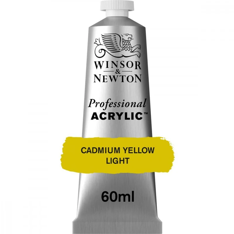 Tinta Acrílica Professional Winsor & Newton 60ml S3 113 Cadmium Yellow Light