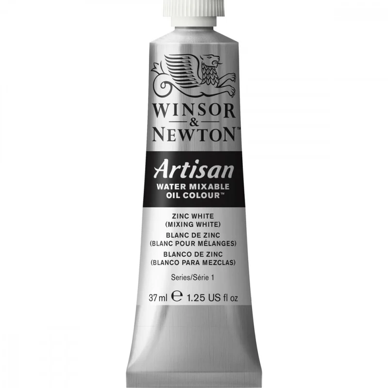 Tinta Óleo Solúvel em Água Winsor & Newton Artisan 37ml S1 748 Zinc White