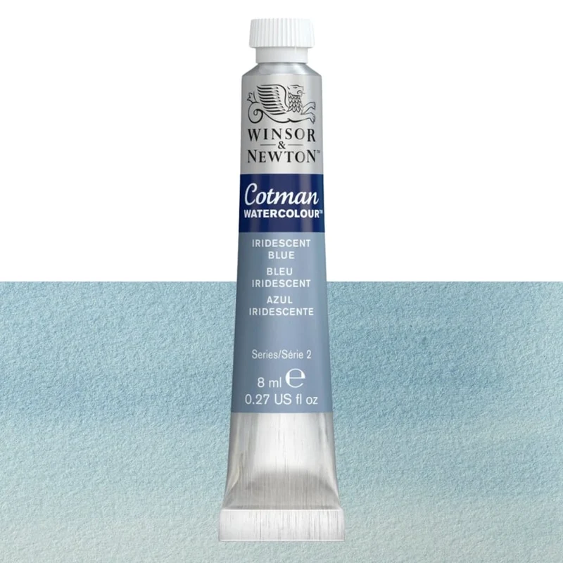 Tinta Aquarela Cotman Winsor & Newton 8ml 472 Iridescent Blue