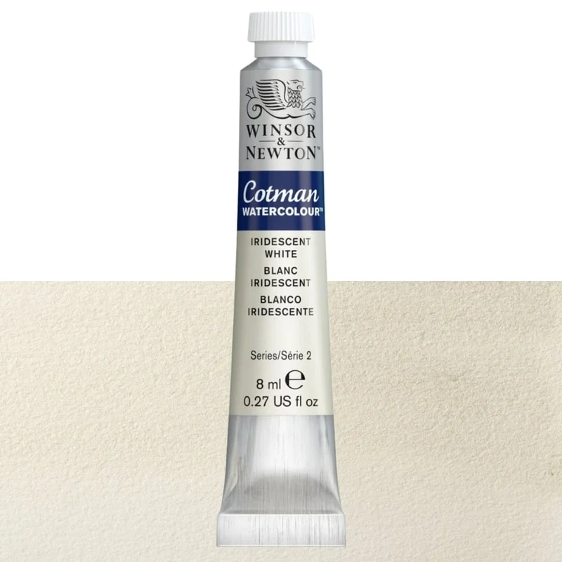 Tinta Aquarela Cotman Winsor & Newton 8ml 330 Iridescent White