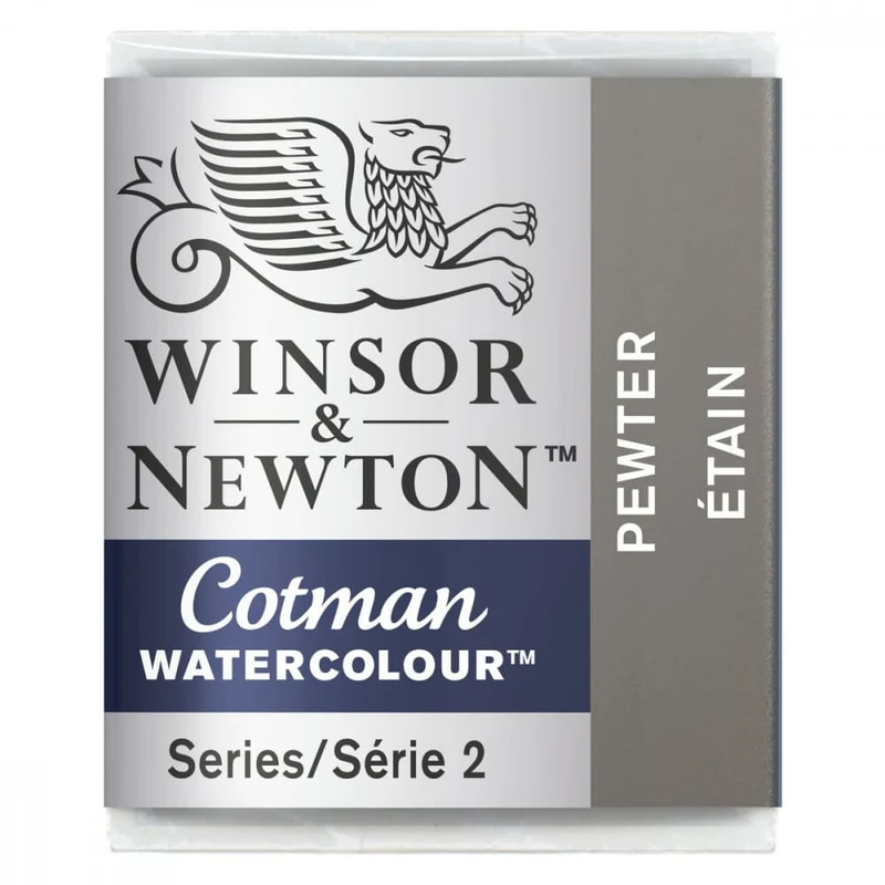 Tinta Aquarela Cotman Winsor & Newton Pastilha 511 Pewter