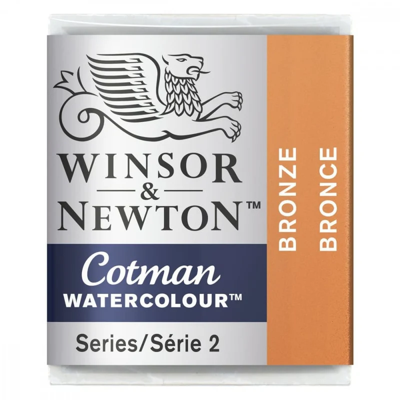 Tinta Aquarela Cotman Winsor & Newton Pastilha 058 Bronze