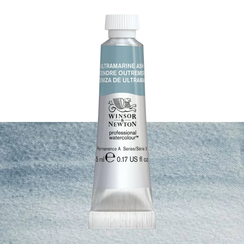 Tinta Aquarela Profissional Winsor & Newton 5ml S3 S3 424 Ultramarine Ash