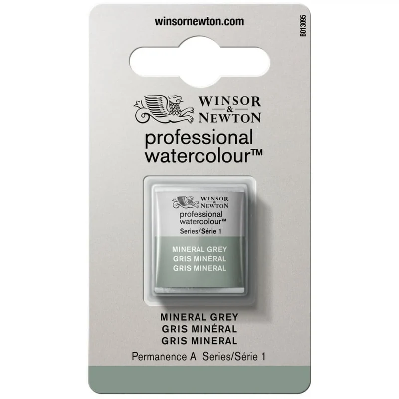 Tinta Aquarela Profissional Winsor & Newton Pastilha S1 S1 427 Mineral Grey