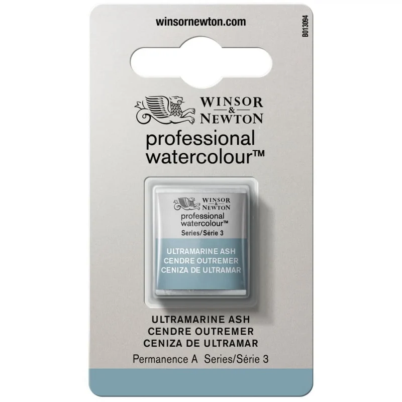 Tinta Aquarela Profissional Winsor & Newton Pastilha S3 S3 424 Ultramarine Ash