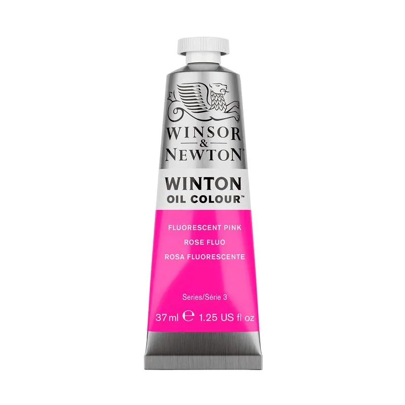 Óleo de 37 ml rosa fluorescente Winton