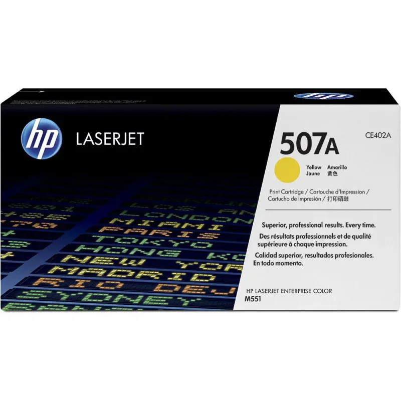 TONER HP YELLOW 507A CE402A ORIGINAL