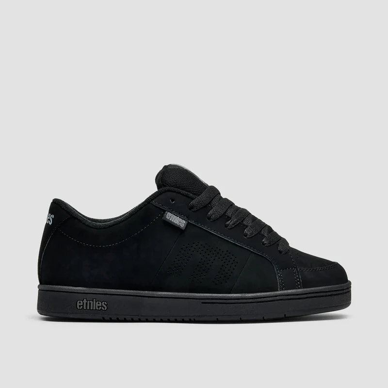 Etnies Kingpin Shoes - Black/Black 8.5uk