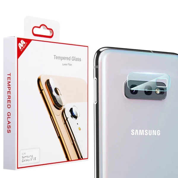 MyBat Tempered Glass Lens Protector (2.5D) for Samsung Galaxy S10E - Clear Galaxy S10E