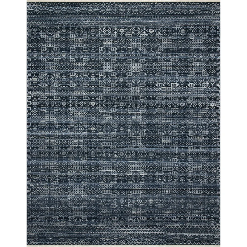 Idris ID-03 Ink Area Rug 2' W X 3' L Rectangle