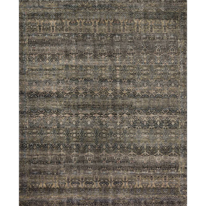 Amara AMM-03 Charcoal / Lagoon Area Rug 11'-6" W X 15' L Rectangle
