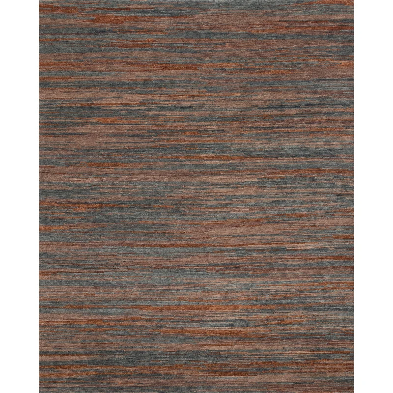 Halcyon HAC-03 Rust / Lagoon Area Rug 2' W X 3' L Rectangle