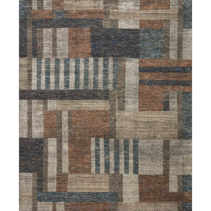 Issey ISY-04 Denim / Multi Area Rug 11'-6" W X 15' L Rectangle