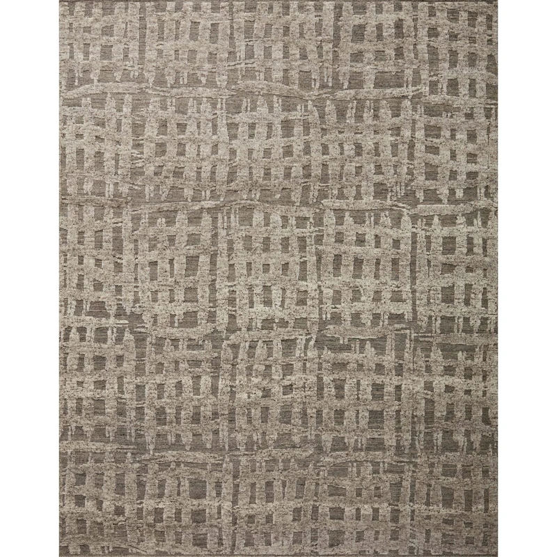 Naomi NAO-07 Smoke / Ash Area Rug 4' W X 6' L Rectangle
