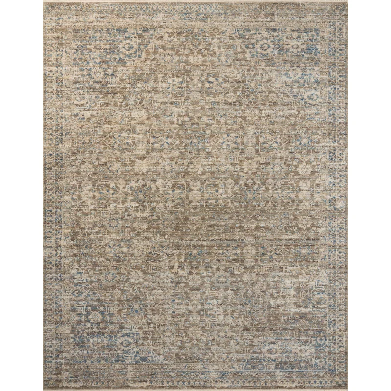 Heritage HER-05 Spa / Earth Area Rug 2'-5" W X 10' L Runner