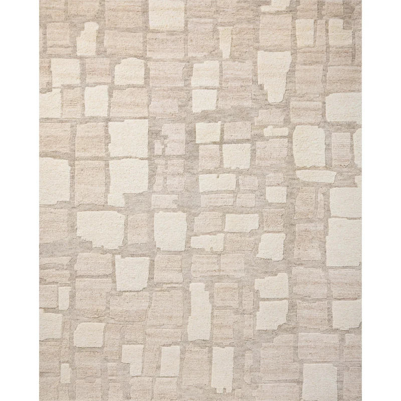 Octavia OTC-04 Stone / Sand Area Rug 4' W X 6' L Rectangle