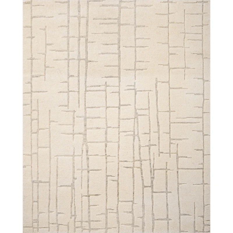 Octavia OTC-02 Ivory / Stone Area Rug 9'-6" W X 13'-6" L Rectangle