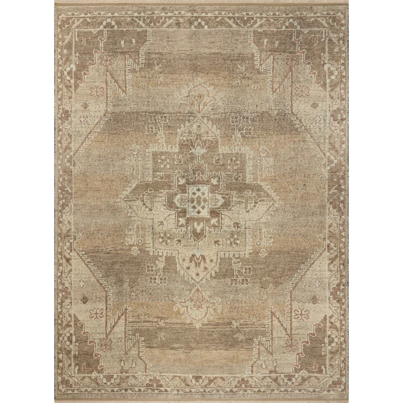 Granada GAD-01 Natural / Bark Area Rug 8'-6" W X 11'-6" L Rectangle