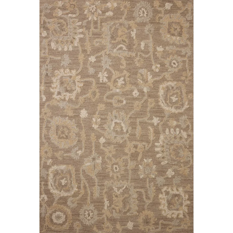 Dorothea DRT-01 Bark / Stone Area Rug 9'-3" W X 13' L Rectangle
