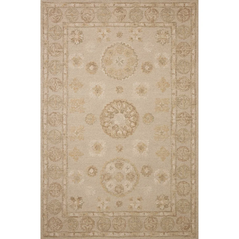 Dorothea DRT-03 Dove / Natural Area Rug 9'-3" W X 13' L Rectangle