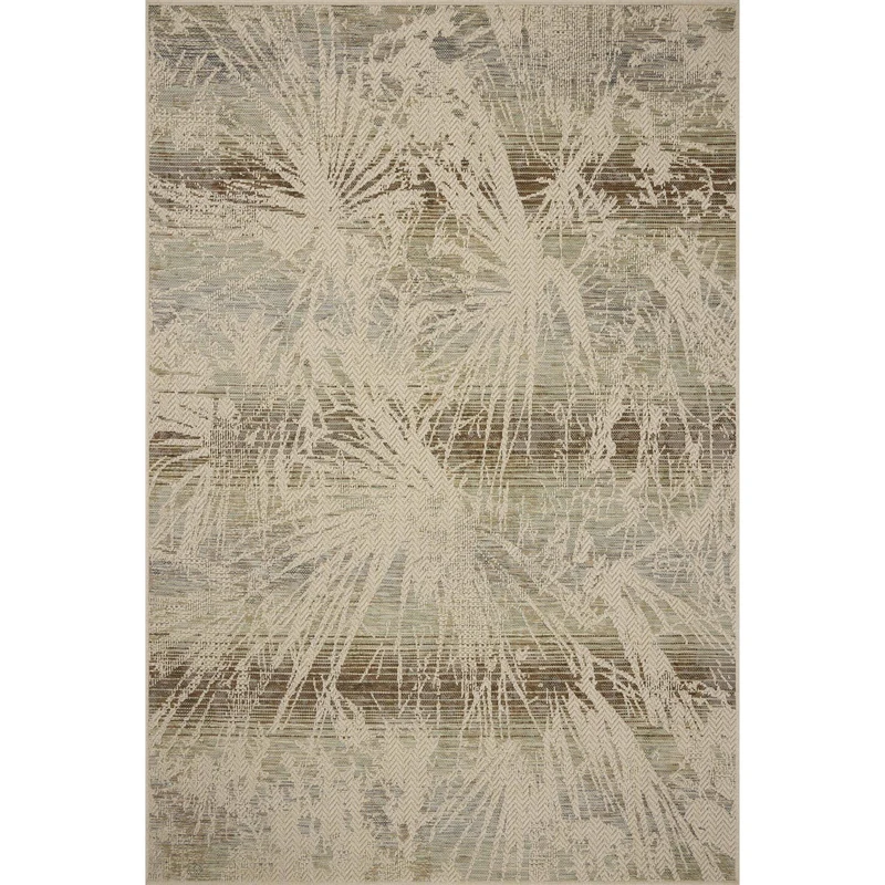 Saylor SAY-10 Ivory / Stone Area Rug 3'-9" W X 5'-9" L Rectangle