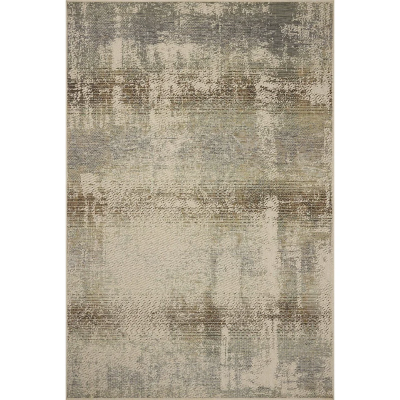 Saylor SAY-08 Smoke / Ivory Area Rug 9'-2" W X 13' L Rectangle