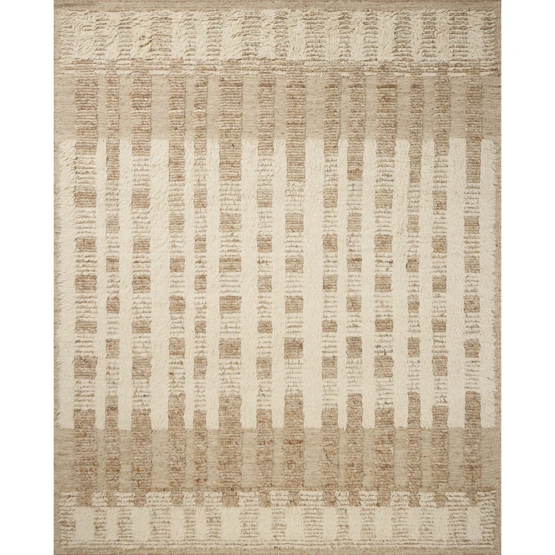 Monterrey MRY-01 Camel / Ivory Area Rug 4' W X 6' L Rectangle