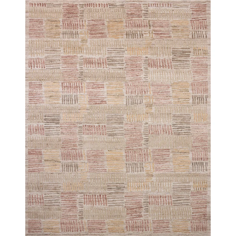 Nara NAR-02 Dove / Multi Area Rug 9'-6" W X 13'-6" L Rectangle