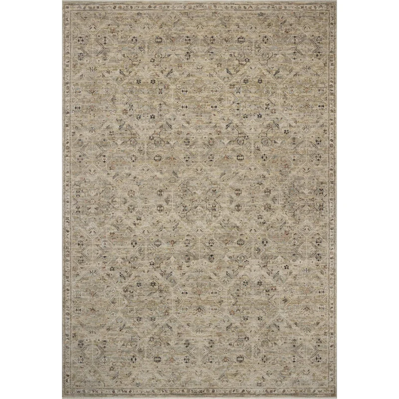 Briar BRR-03 Silver / Moss Area Rug 11' W X 11' L Square