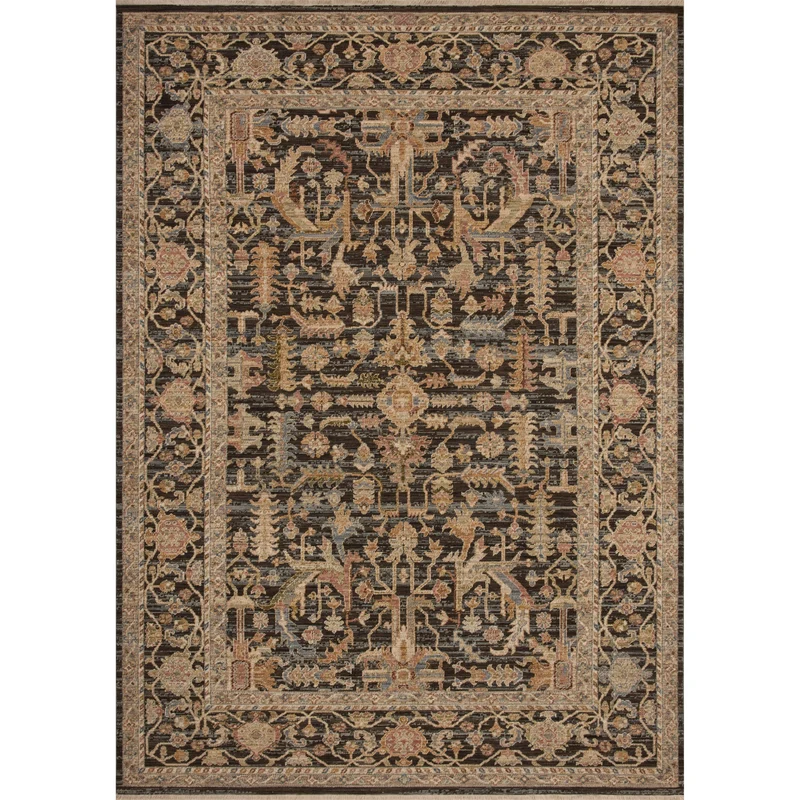 Reign REN-02 Midnight / Sunset Area Rug 1'-6" W X 1'-6" L Sample Swatch