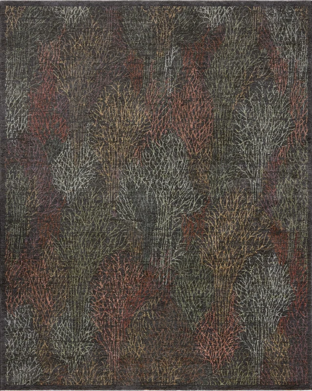 Loloi Winchester WNC-10 Ink/Multi Area Rug 8' 6'' Round