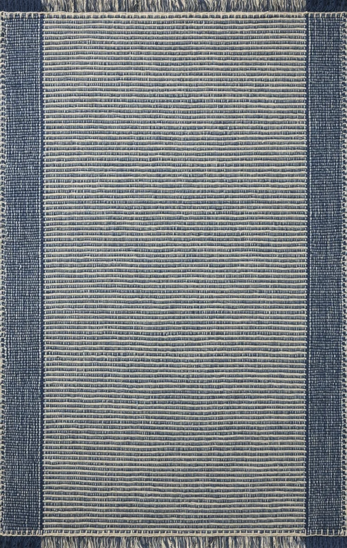 Loloi Sigrid SIG-03 Indigo / Ivory Area Rug 3' 6'' X 5' 6'' Rectangle