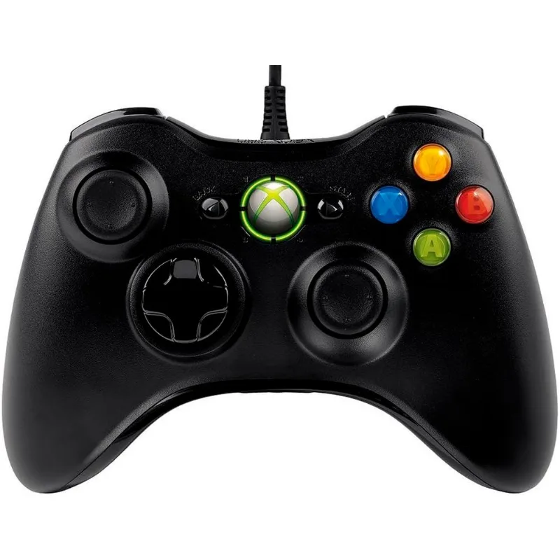 Joystick Xbox 360 Original Con Cable Para PC Y Windows Microsoft