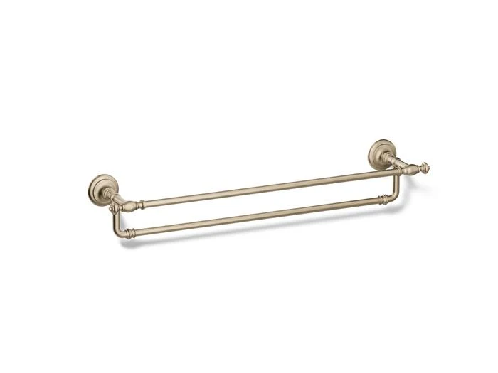 Kohler - Artifacts 24 Double Towel Bar Vibrant Brushed Bronze
