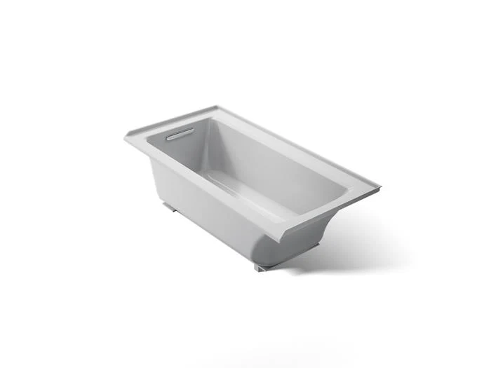 Kohler - Archer 60 X 30 Inch Alcove Bath, Left Drain Ice Grey