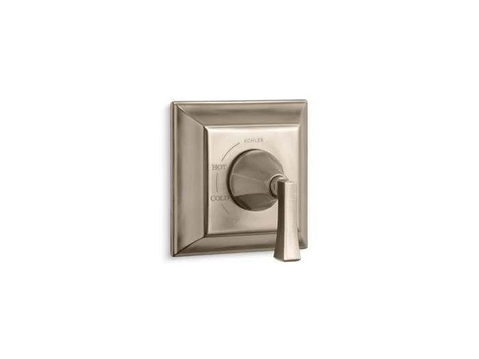 Kohler - Memoirs Stately Valve Trim-Deco Vibrant Brushed Bronze