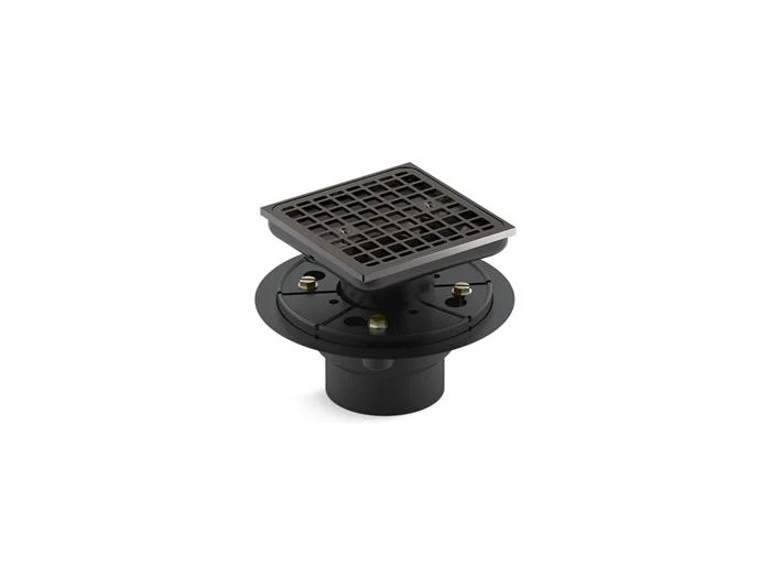Kohler - Tile-In Square Shower Drain Vibranta Titanium