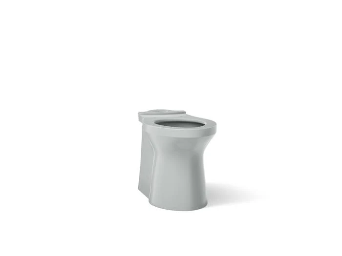 Kohler - Betello Elongated Toilet Bowl With Skirted Trapway Ice Grey