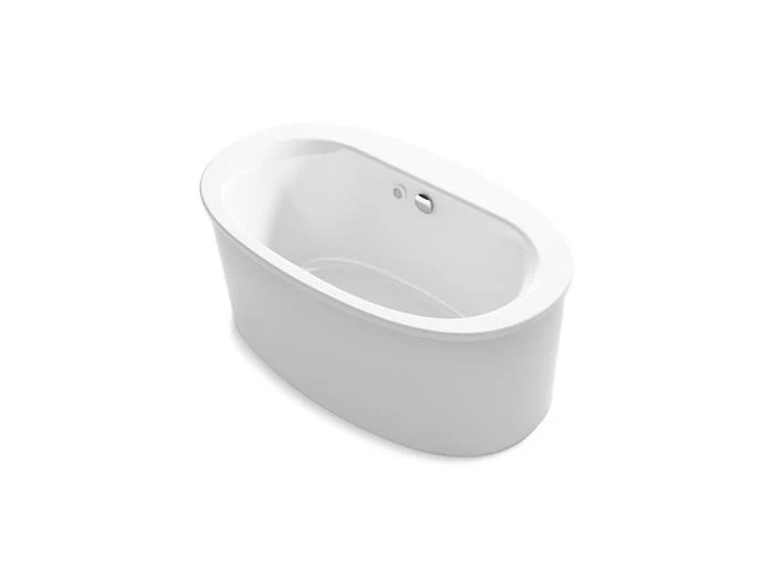 Kohler - Sunstruck 60-1/2 X 34-1/2 Inch Freestanding Heated Bubblemassage Air Bath With Straight Shroud