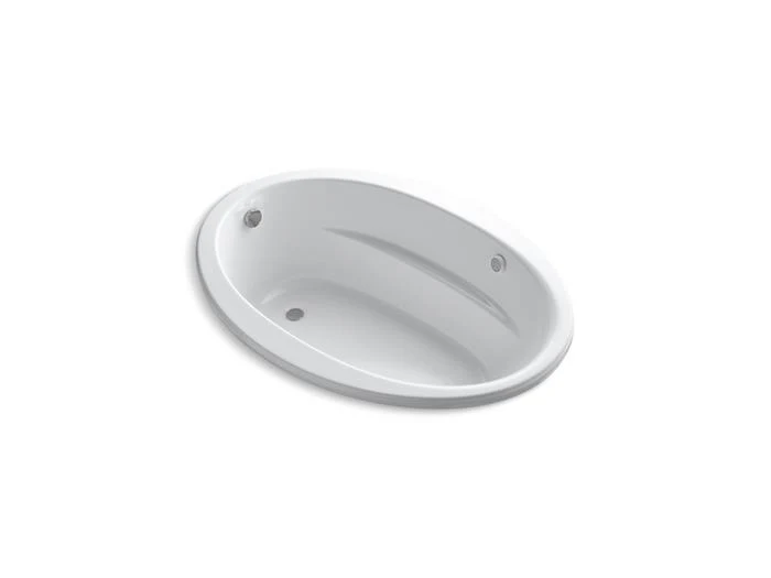 Kohler - Sunward Drop-In Heated Bubblemassage Air Bath With Bask Heated Surface White