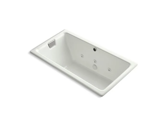 Kohler - Tea-For-Two 66 X 36 Inch Drop-In/Undermount Whirlpool Bath Dune