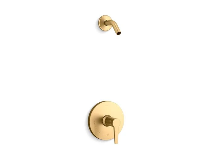 Kohler - Pitch Shower Only Headless Kit Vibrant Brushed Moderne Brass