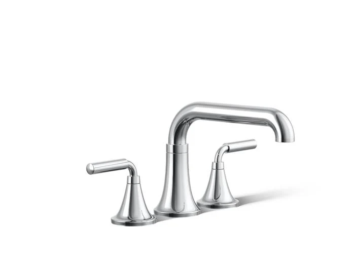 Kohler - Tone Deck Mount Bath Faucet Polished Chrome