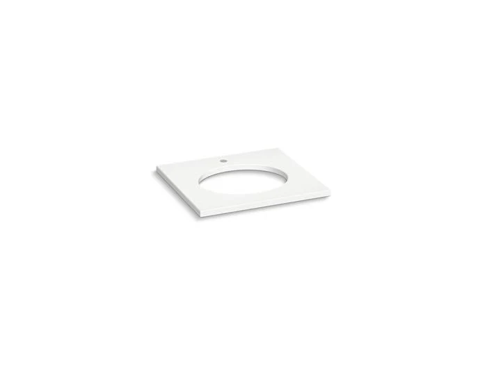 Kohler - Silestone 25 Inch Quartz Vanity Top With Oval Cutout Miami White