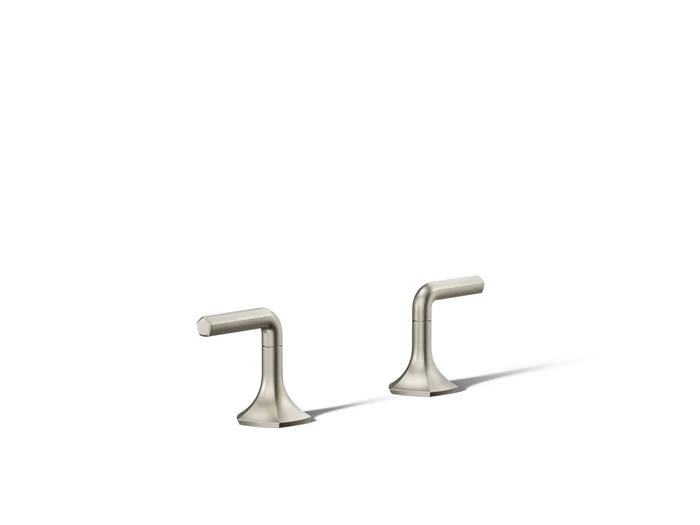 Kohler - Occasion Deck Mount Bath Lever Handles Vibrant Brushed Nickel