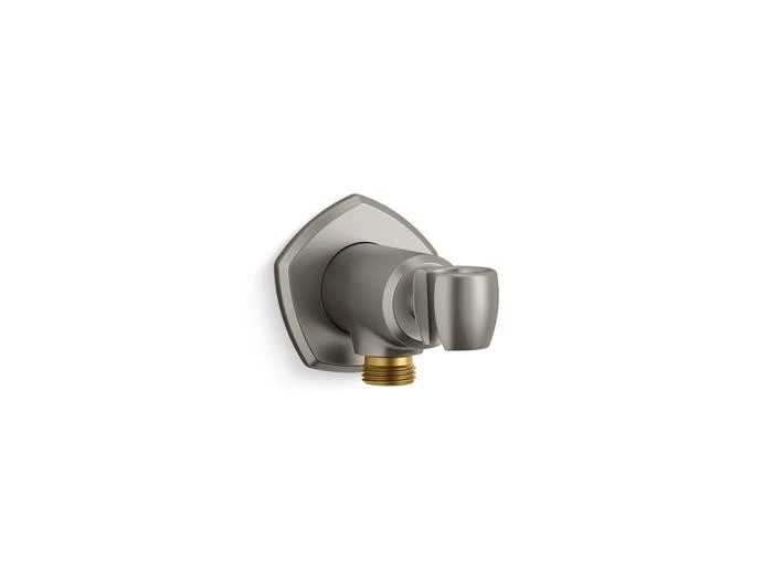 Kohler - Occasion Wall-Mount Handshower Holder With Supply Elbow And Check Valve Vibrant Brushed Nickel